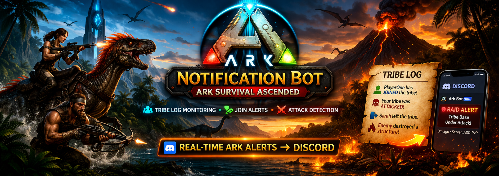 Ark Notification Bot banner